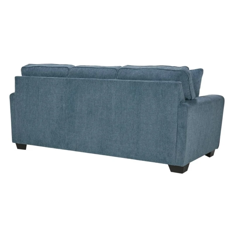 Sofa en tissu texturé avec coussins - Cashton