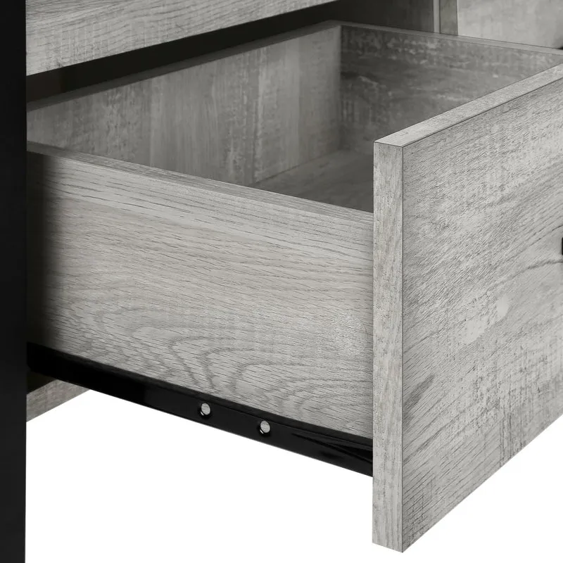 Meuble de télévision en stratifié faux bois à 3 tiroirs - I 2820-2821-2823