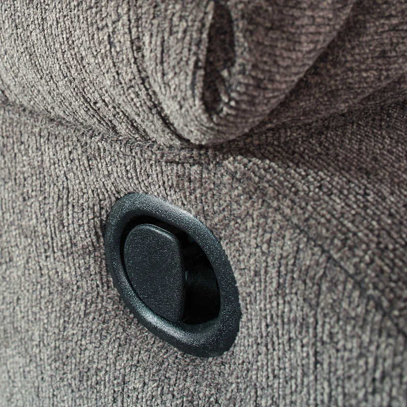 Sofa inclinable en tissu gris - Tulen