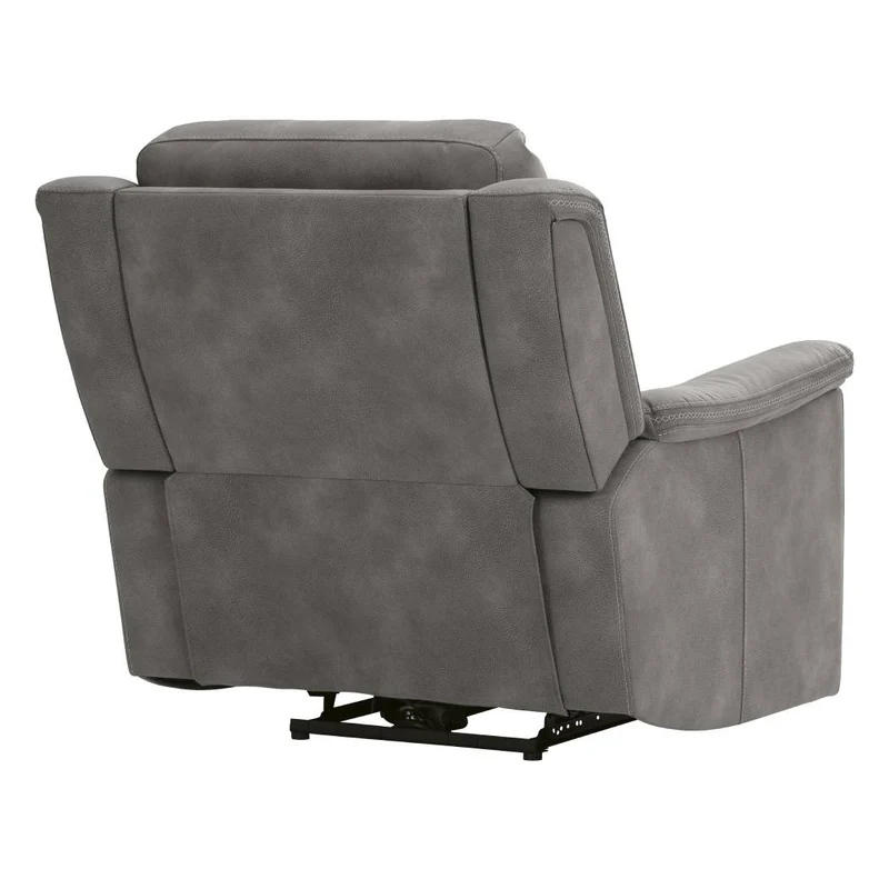 Fauteuil inclinable motorisé zéro gravité en tissu gris - Next-Gen Durapella