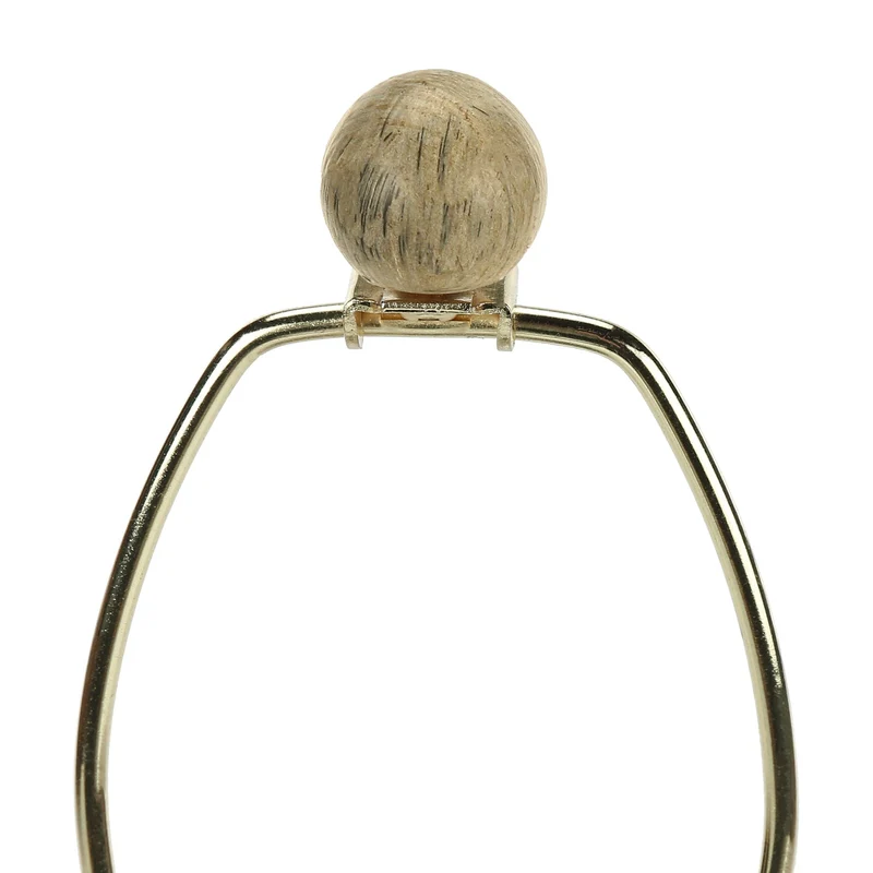 Lampe de table en résine brune texturée 25 po - I 9606