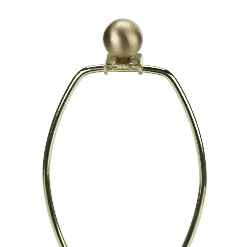 Lampe de table en céramique blanche à lignes géométriques 29 po - I 9614