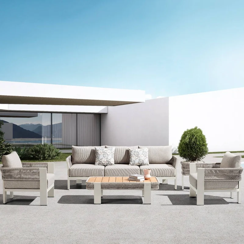 ROCCA - Canapé 3 pl. Warm White