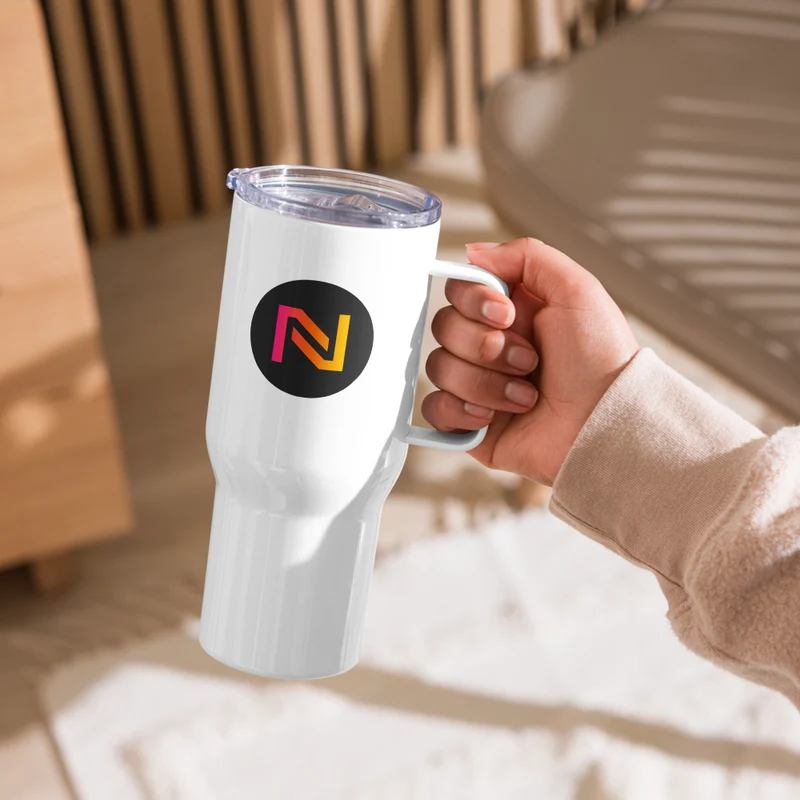 Netalico Travel Mug with a Handle