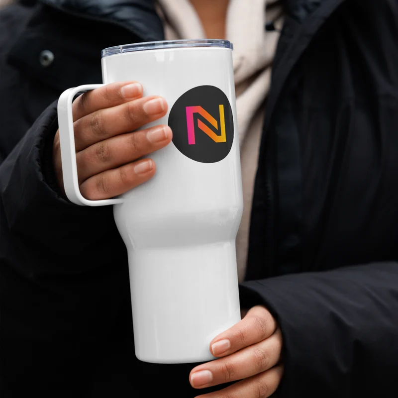 Netalico Travel Mug with a Handle