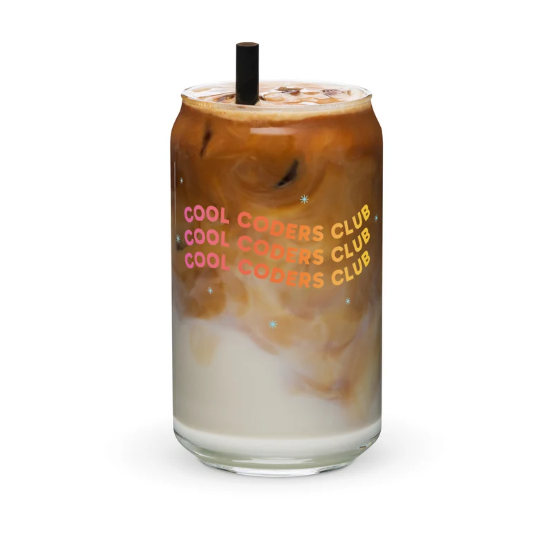 Cool Coders Club Glass