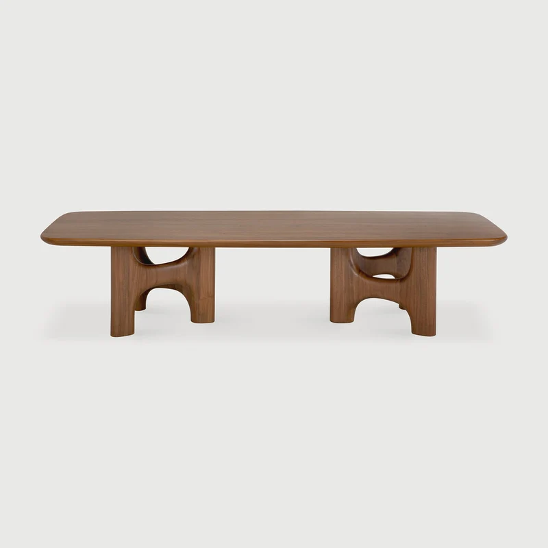 Flow Coffee Table - Teak wild brown