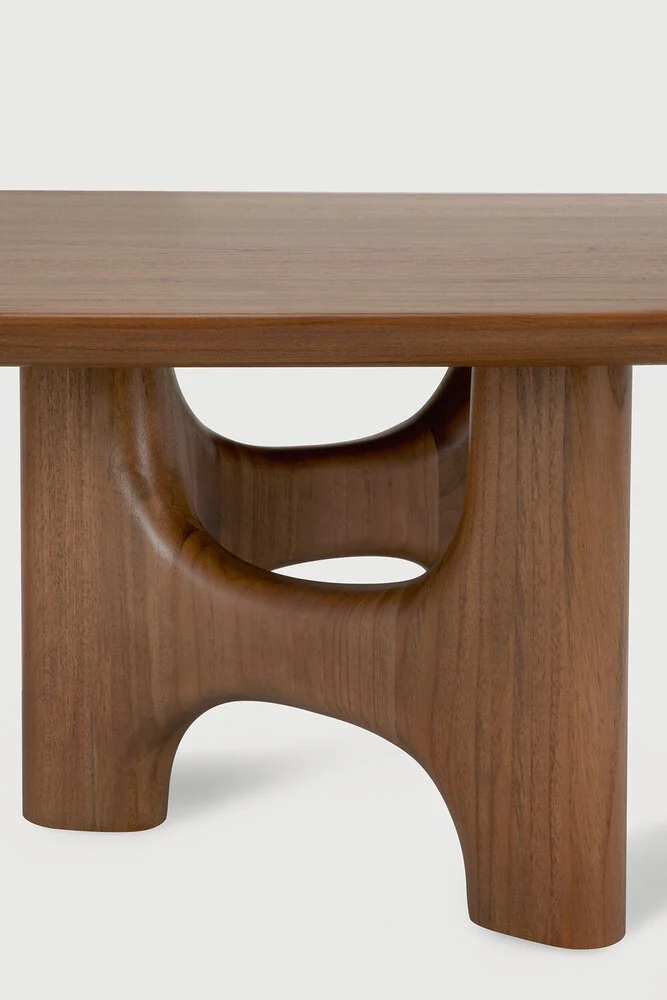 Flow Coffee Table - Teak wild brown