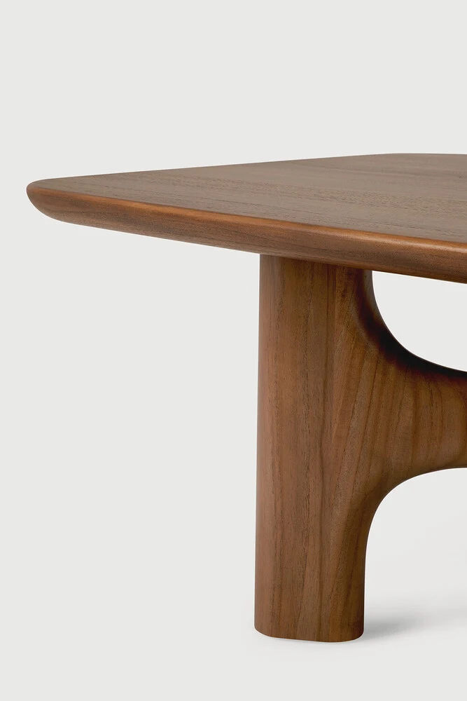 Flow Coffee Table - Teak wild brown
