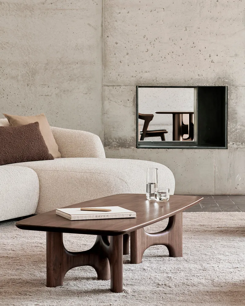 Flow Coffee Table - Teak wild brown