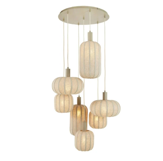 Pendant Tufia - linen natural