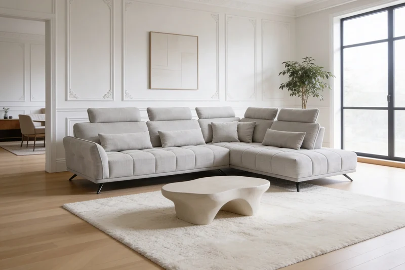 Canapé d'angle de Salon NAPOLI - 295 x 225 cm