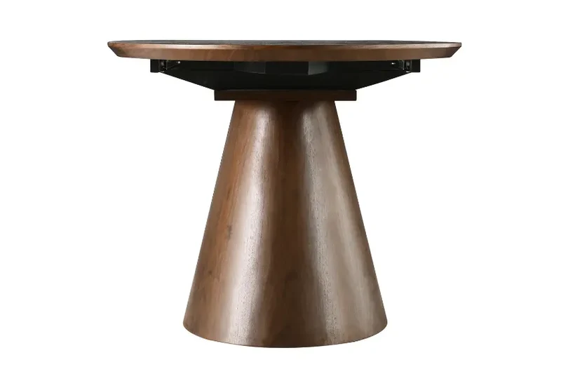 Table de Salle à Manger Extensible en Bois Massif OVANA - de 160 cm à 200 cm