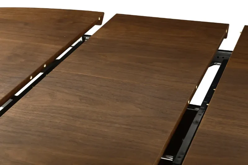 Table de Salle à Manger Extensible en Bois Massif OVANA - de 160 cm à 200 cm