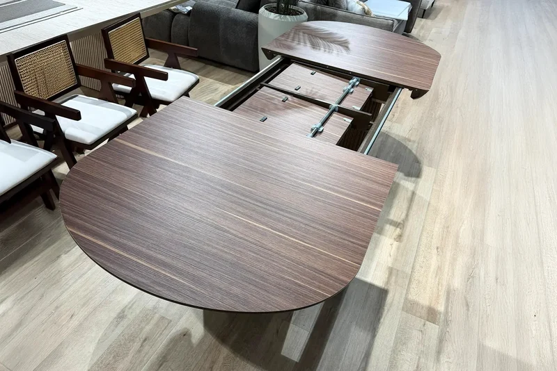 Table Extensible Ovale de Salle à Manger ORIO - De 206 à 286 cm
