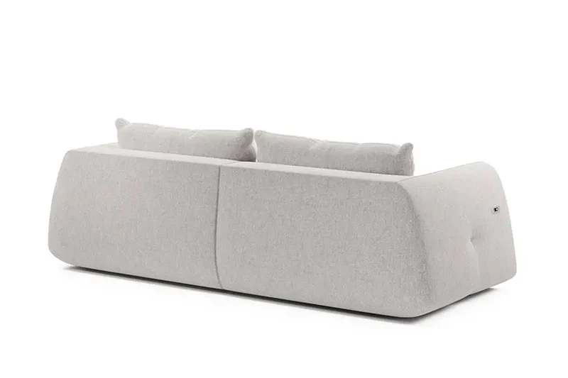 Canapé Droit Convertible avec Assise Électrique CAMARO - 254 x 115 cm