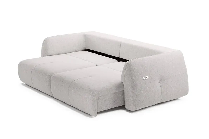Canapé Droit Convertible avec Assise Électrique CAMARO - 254 x 115 cm