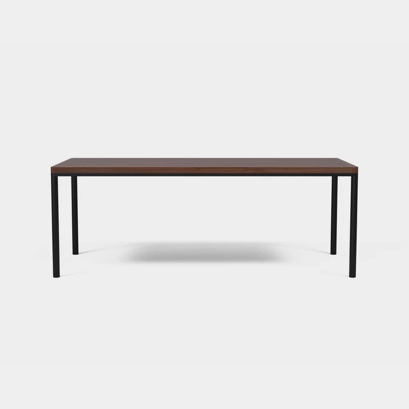FRANKIE Table à manger extensible pour l’extérieur en frêne fumé
