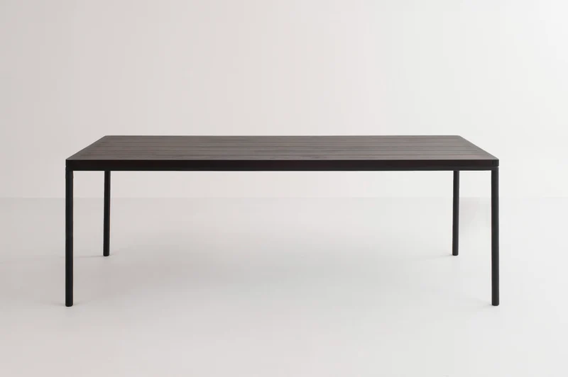FRANKIE Outdoor Smoked Ash Dining Table