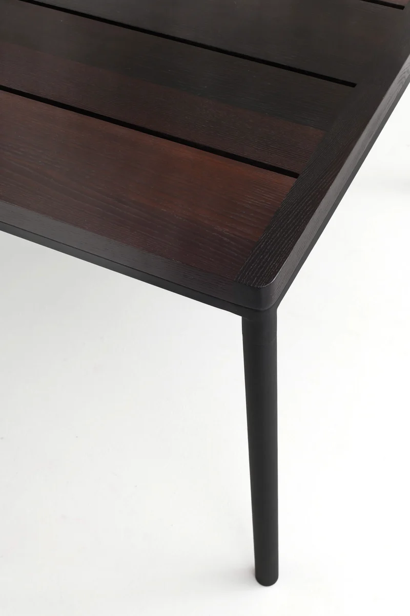 FRANKIE Outdoor Smoked Ash Dining Table