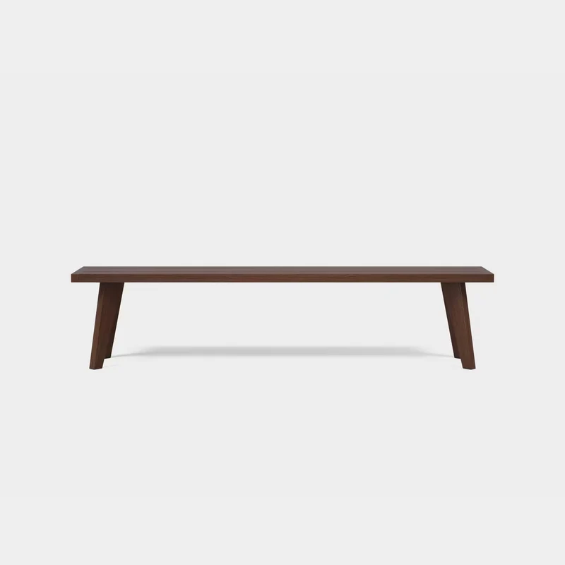 AMBER Outdoor Smoked Ash Bench