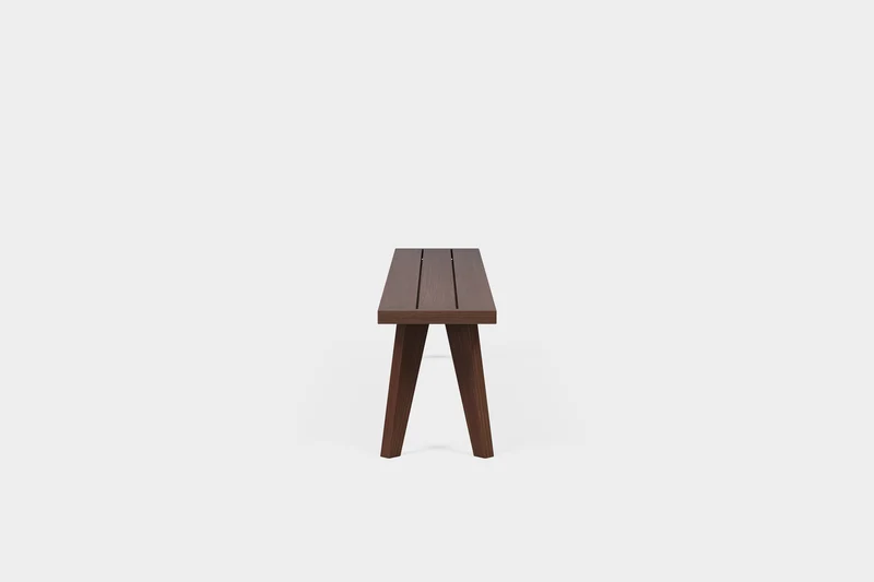 AMBER Outdoor Smoked Ash Bench