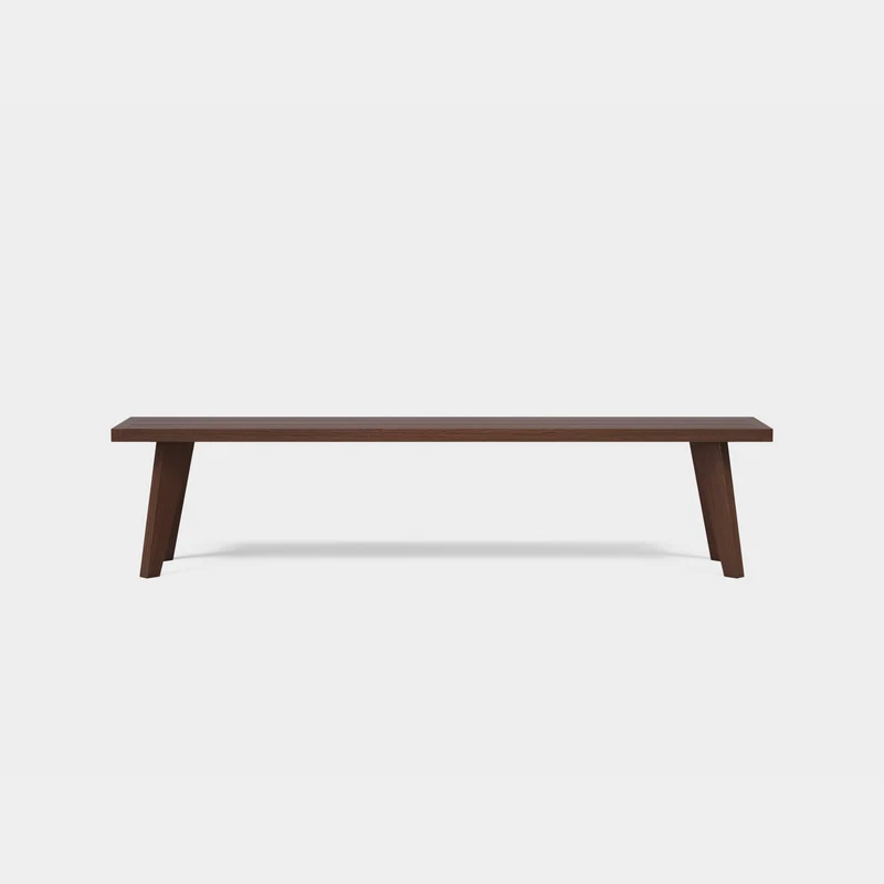 AMBER Outdoor Smoked Ash Bench