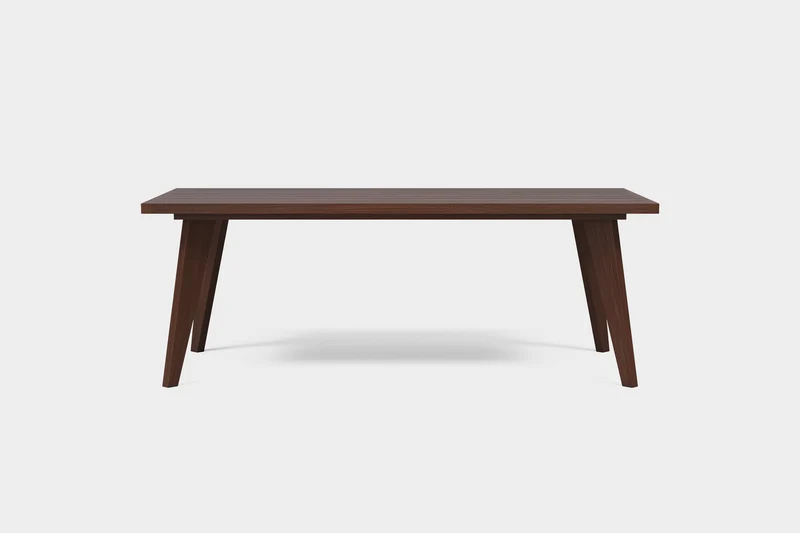 AMBER Table à manger d’extérieur en Frêne fumé