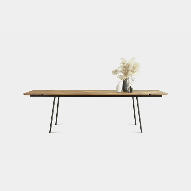 MARTA Table à manger extensible en Noyer