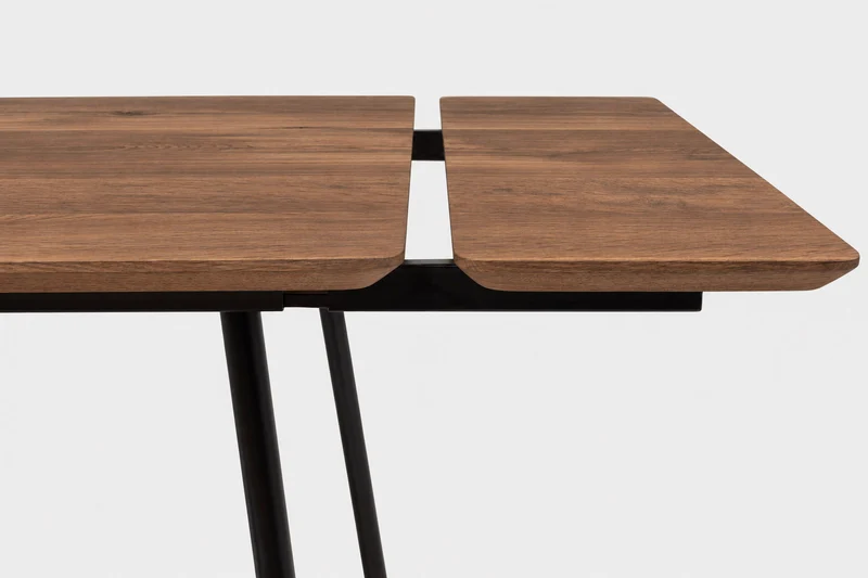 MARTA Table à manger extensible en Noyer