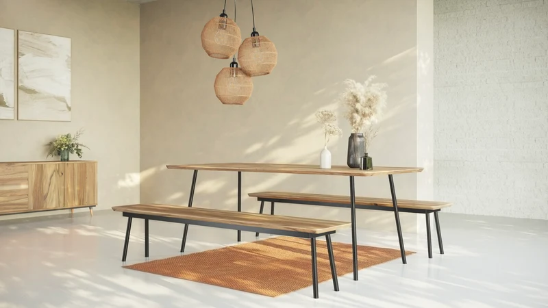 MARTA Walnut Dining Table