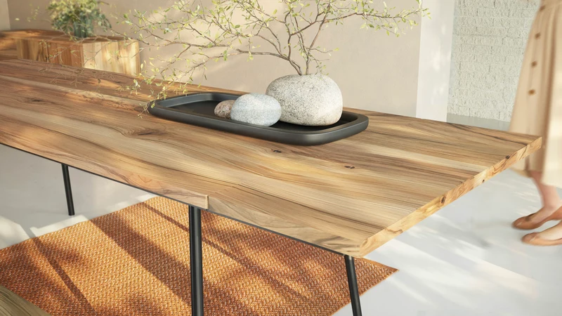 MARTA Walnut Dining Table
