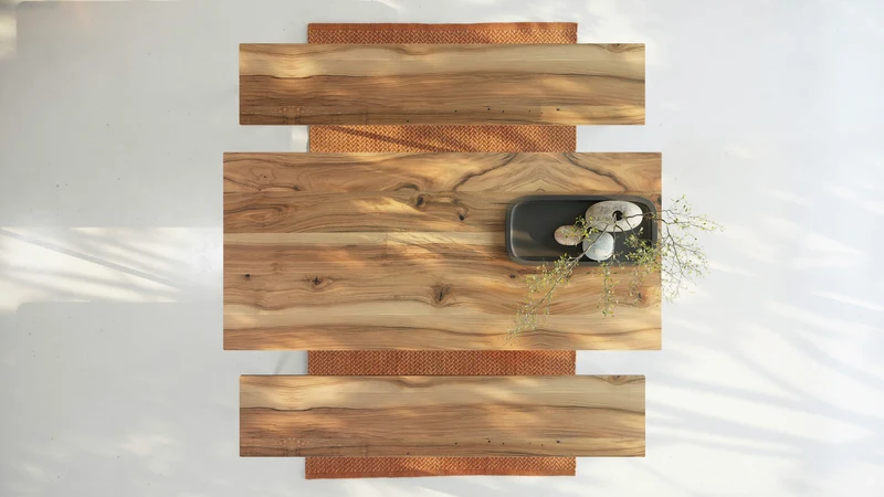 MARTA Walnut Dining Table
