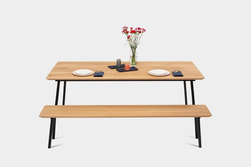 MARTA Oak Bench