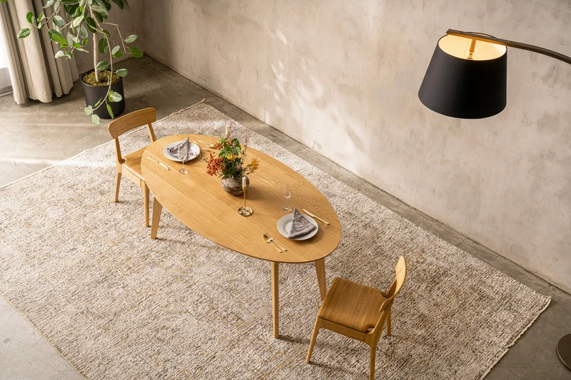 AMBER Oval Dining Table