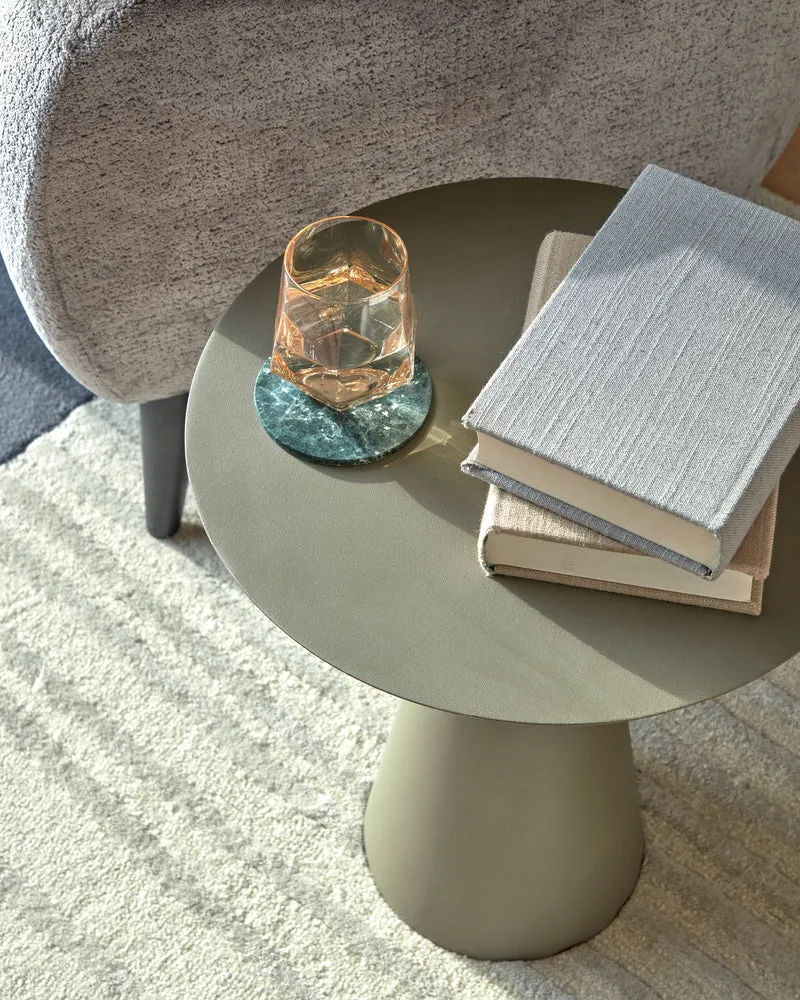 Shirel side table Ø 40 cm green