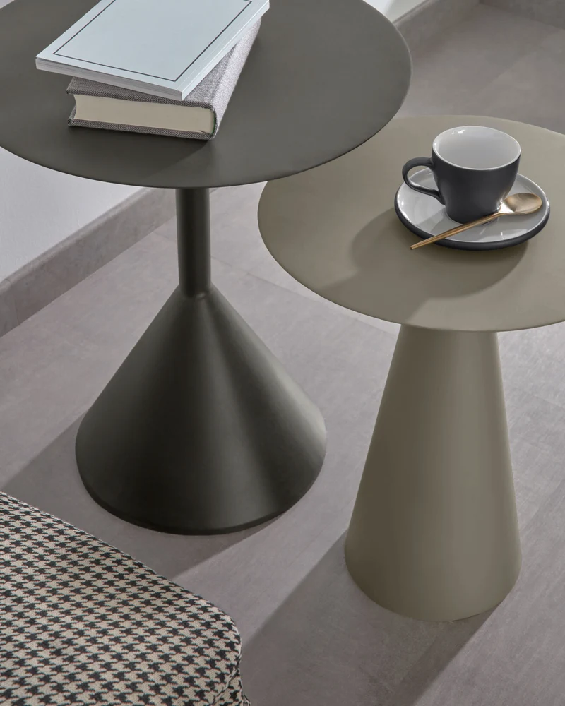 Shirel side table Ø 40 cm green