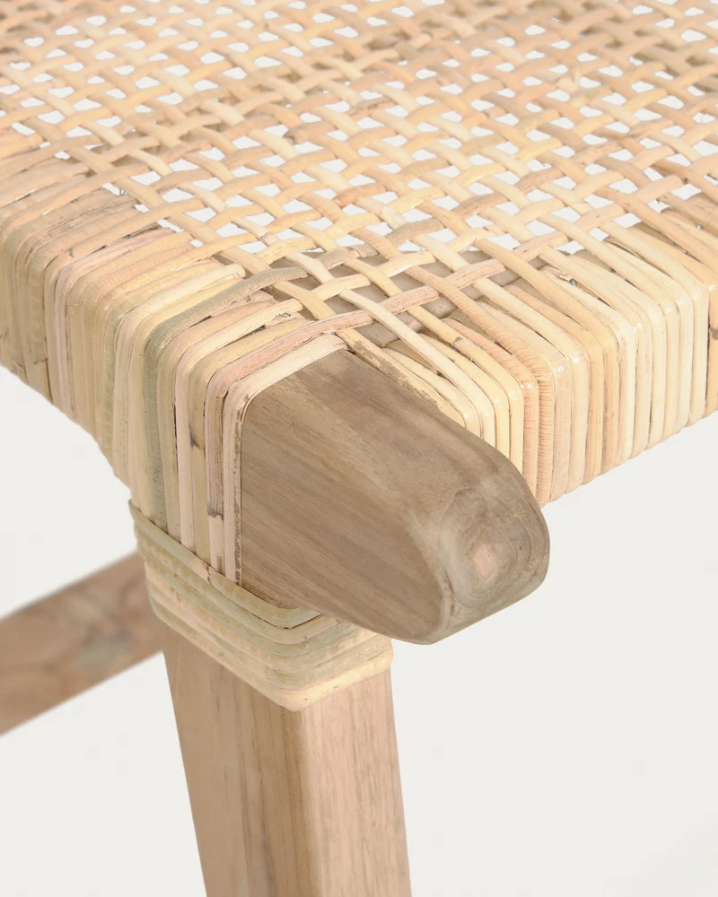 Beida solid teak bench 120 cm