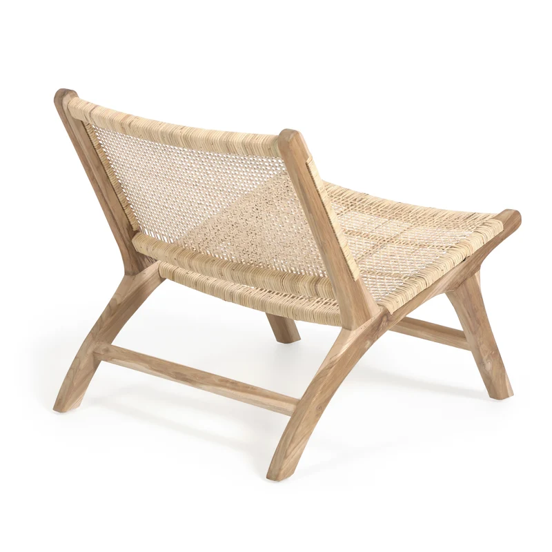 Beida solid teak armchair
