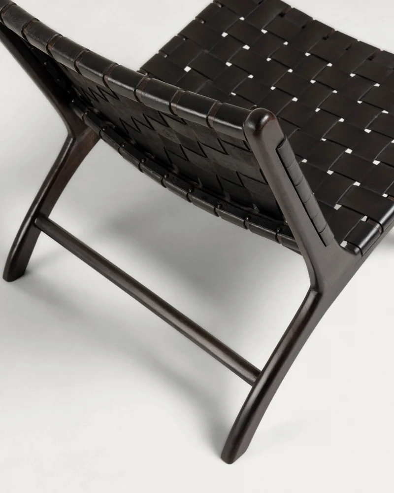 Black Calixta armchair