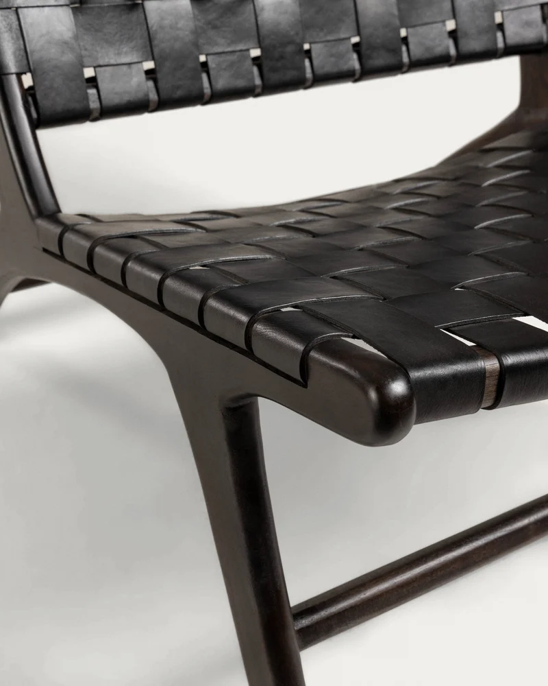 Black Calixta armchair