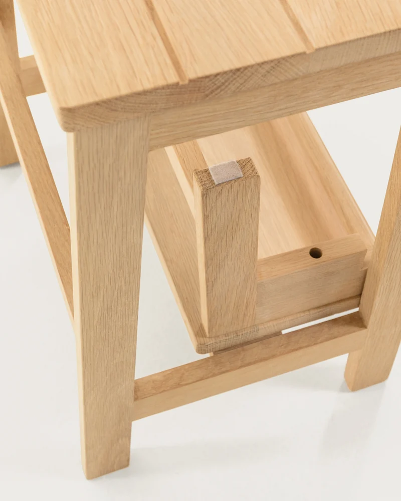 Nell stool with ladder 40 x 43 cm
