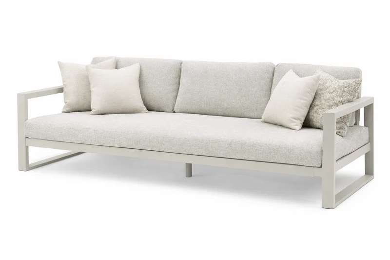 LAGUNE - Canapé 3pl. Anthracite