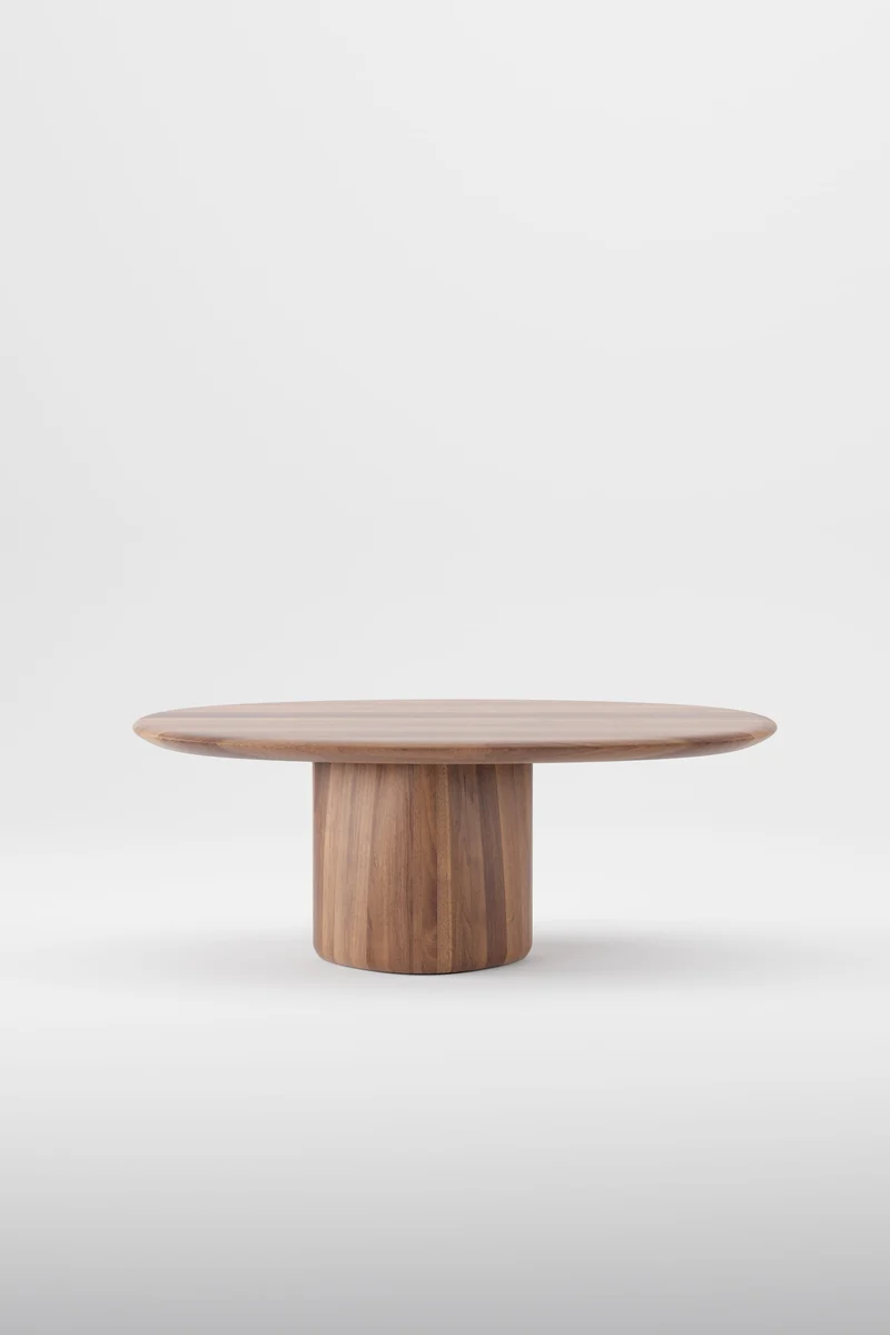 COLUMN - Table basse ovale
