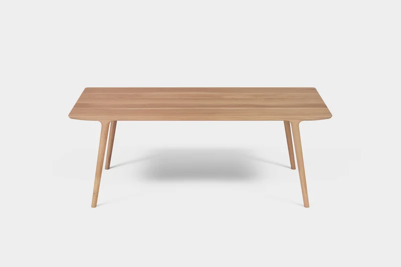 BRUNO Table à manger en Chêne