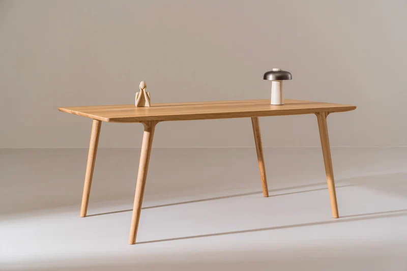 BRUNO Table à manger en Chêne