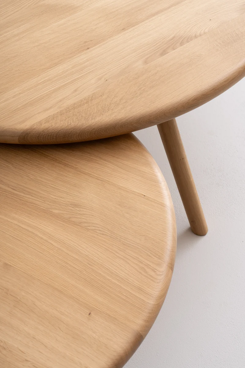 ARLEN Tables basses rondes gigognes