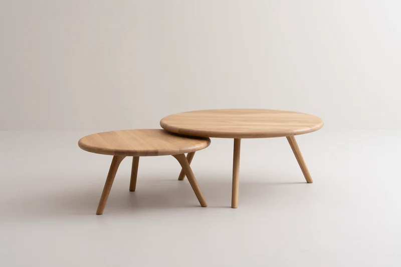 ARLEN Tables basses rondes gigognes