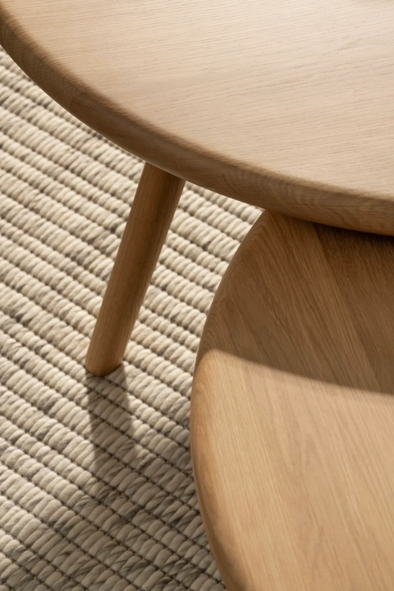 ARLEN Tables basses rondes gigognes