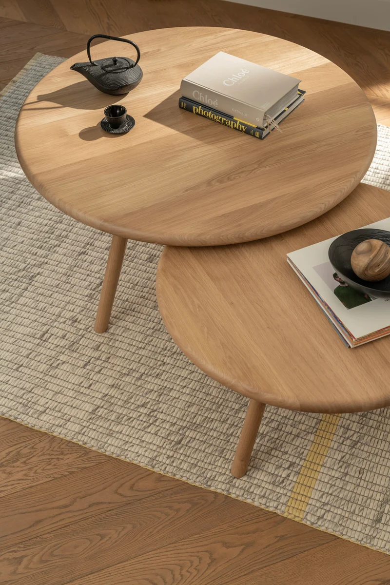 ARLEN Tables basses rondes gigognes